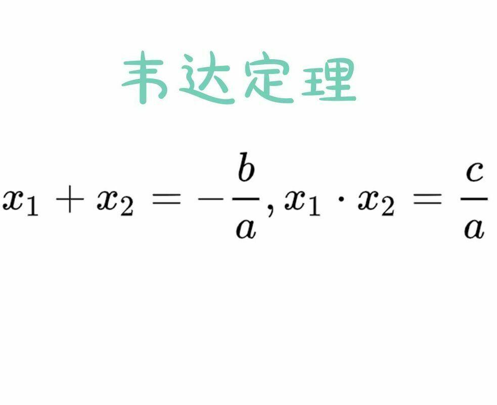 Poster for challenge: 韦达定理